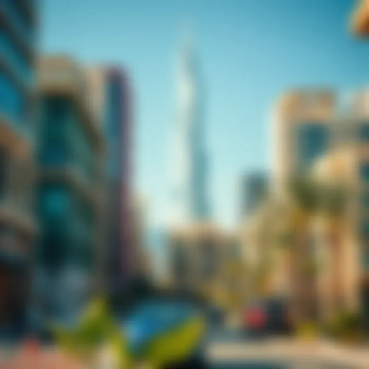 Surroundings of the Wilson Building in Al Jafiliya