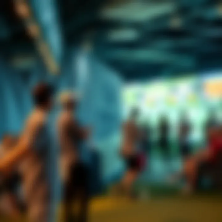 Group enjoying golf and socializing at Topgolf