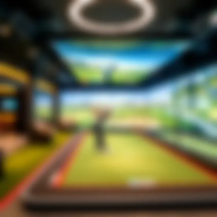 Technological features enhancing the golfing experience