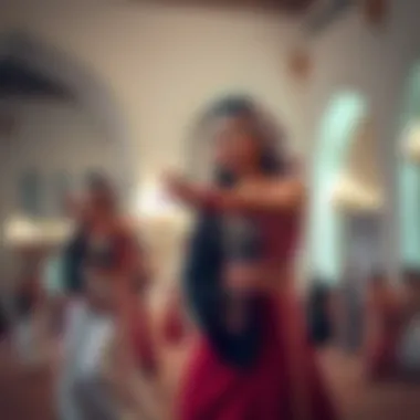 Traditional Emirati dancers showcasing cultural heritage