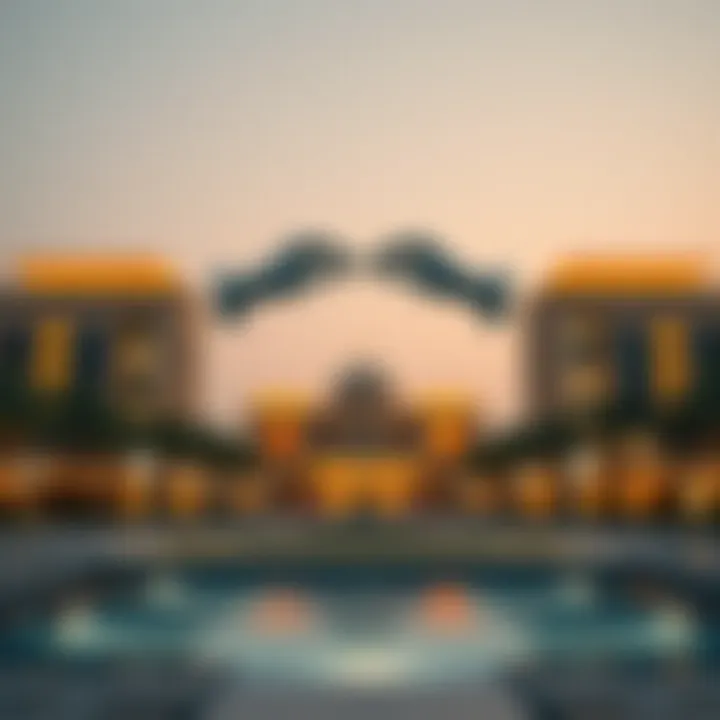 Artistic representation of unity among the Emirates