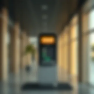 Benefits of UAE Pass kiosk illustrated