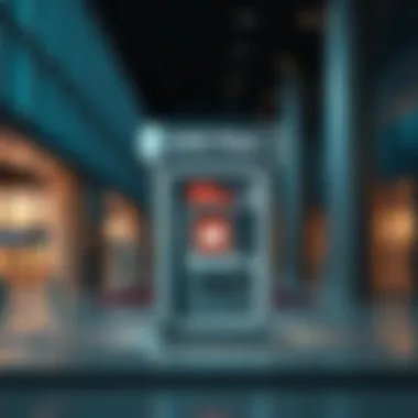 UAE Pass kiosk in a modern setting