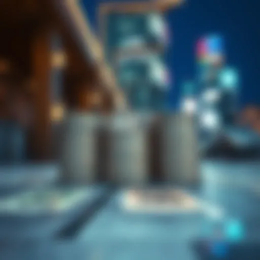 Visual representation of currency exchange rates