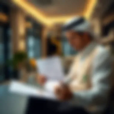 Navigating Property Ownership Investor analyzing property documents