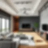 Stylish loft interior showcasing modern design