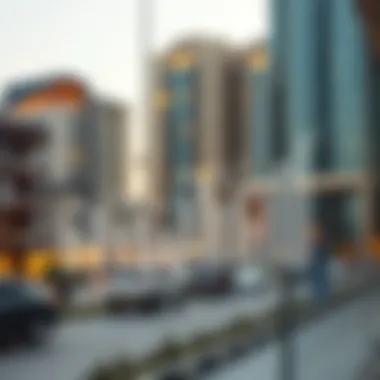 Real Estate Market Trends in Dubai Graph depicting real estate market trends in Dubai