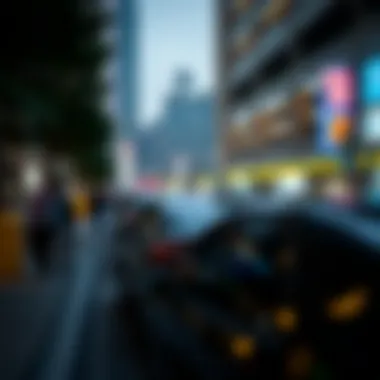 Impact of RTA parking costs on urban mobility