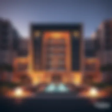 Modern Architectural Representation of مول قريب A modern architectural representation of مول قريب in Dubai