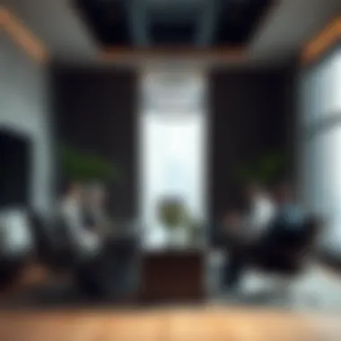 Strategic Considerations in Real Estate Transactions A strategic boardroom meeting discussing real estate transactions