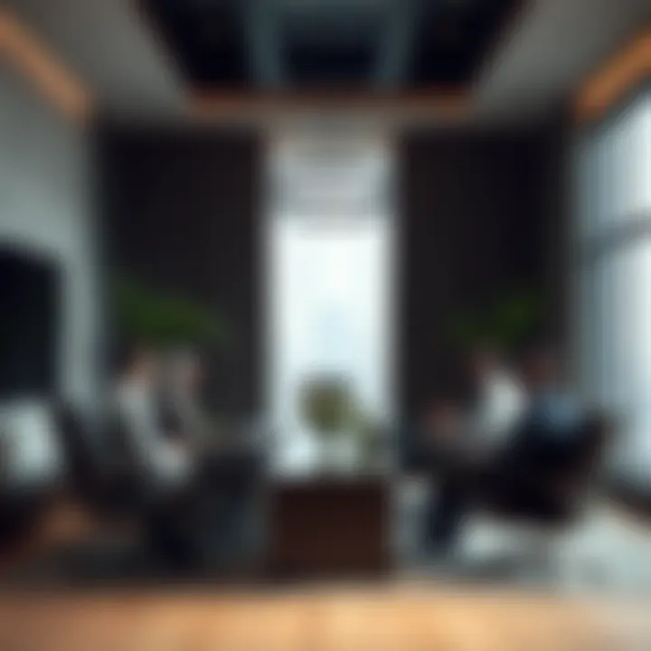 Strategic Considerations in Real Estate Transactions A strategic boardroom meeting discussing real estate transactions