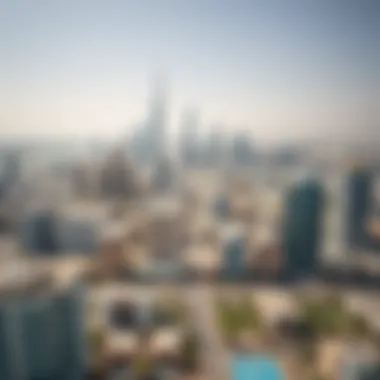 Dubai's Skyline and Real Estate Landscape An overview of Dubai's skyline with real estate properties