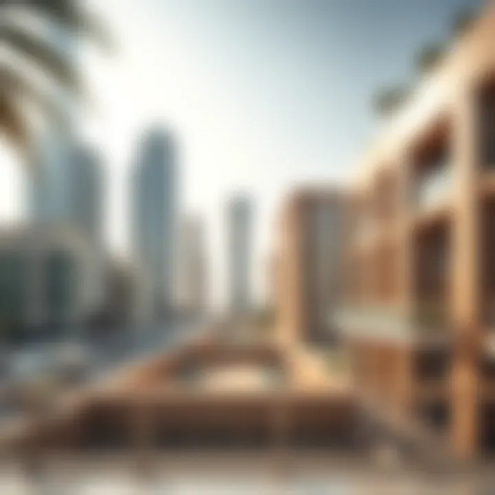 Graphical representation of Dubai's real estate trends and market dynamics