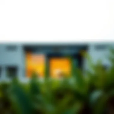 Modern warehouse architecture in Al Quoz