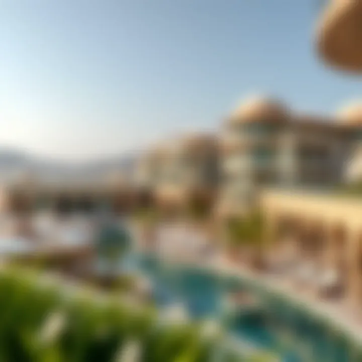 Luxury amenities and lifestyle offerings in Yas Land.