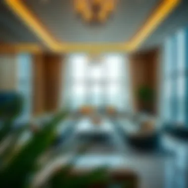 Interior design of Yasmeen Building